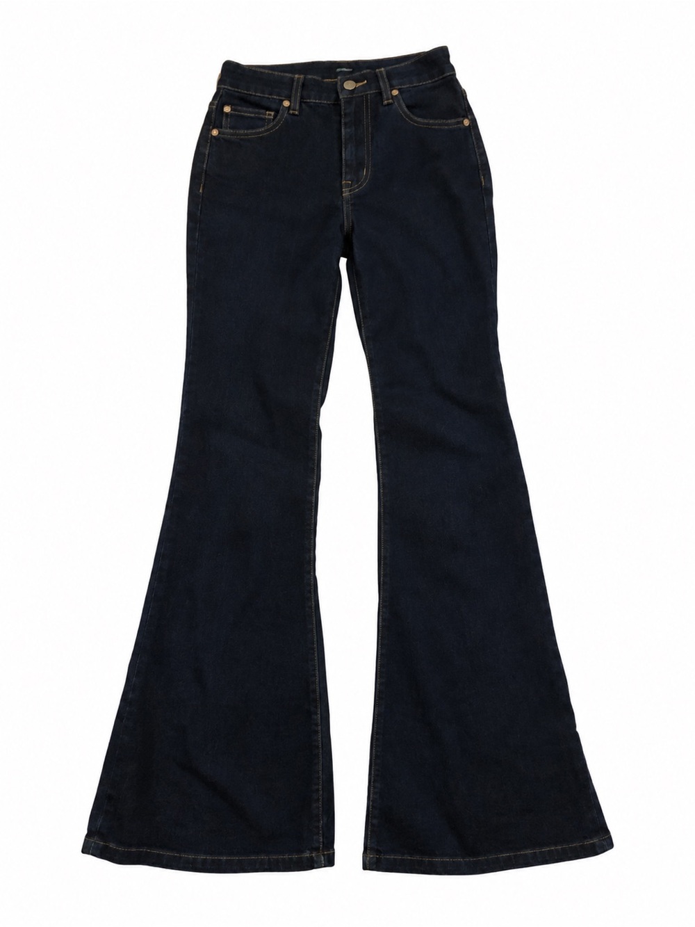 MICHAEL Michael Kors Dark Indigo Flare Jeans
